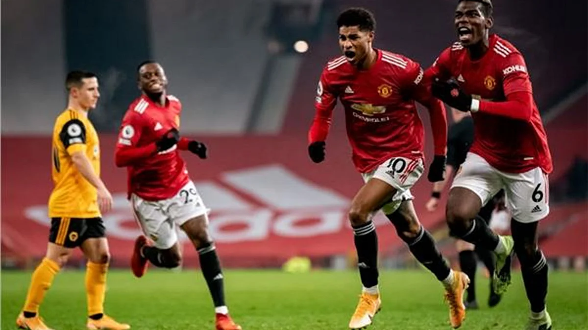 الدوري الإنجليزي.. مانشستر يونايتد يهزم وولفرهامبتون بصعوبة ويصعد للمركز الثاني
