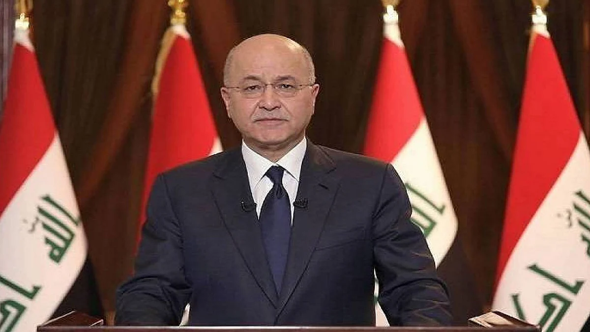 الرئيس العراقي: لا يمكن الاستمرار والدولة منتهكة ومخترقة.. ونرفض أي وصاية