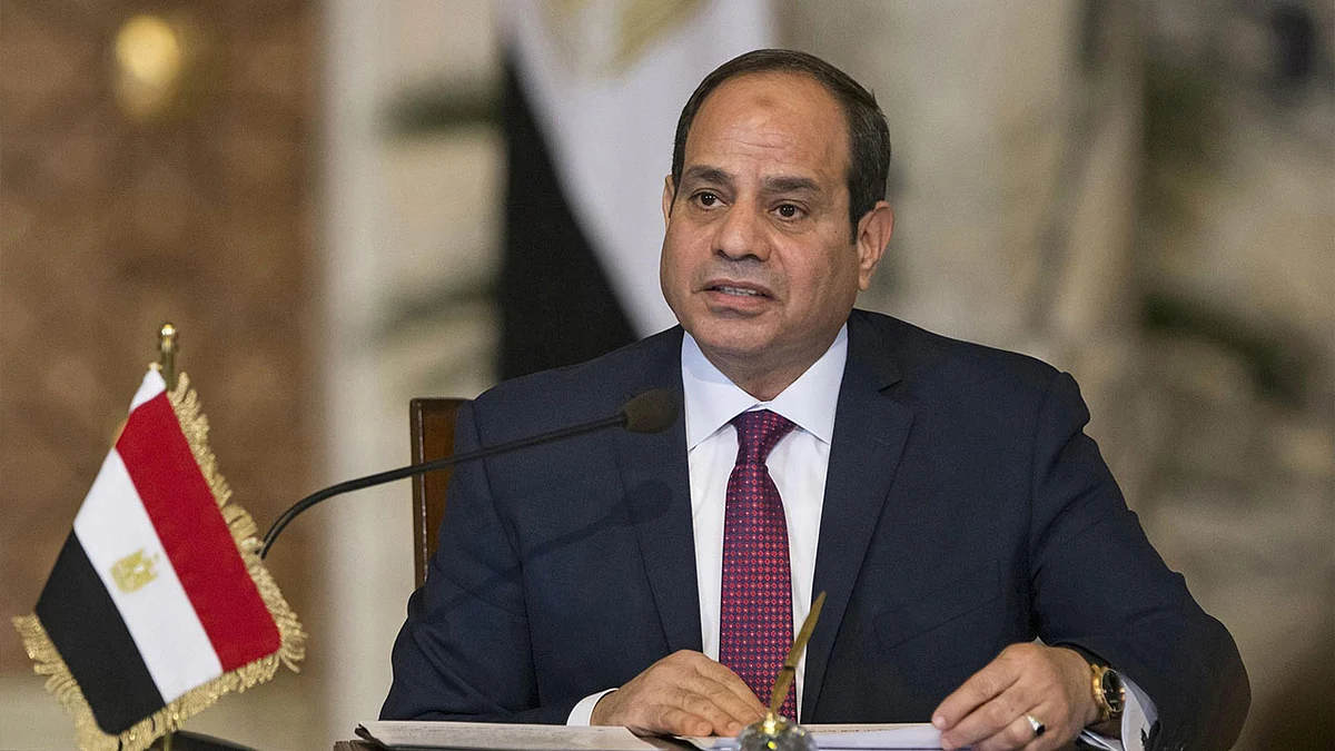 السيسي يبحث مع وفد سوداني التوتر مع إثيوبيا وأزمة سد النهضة