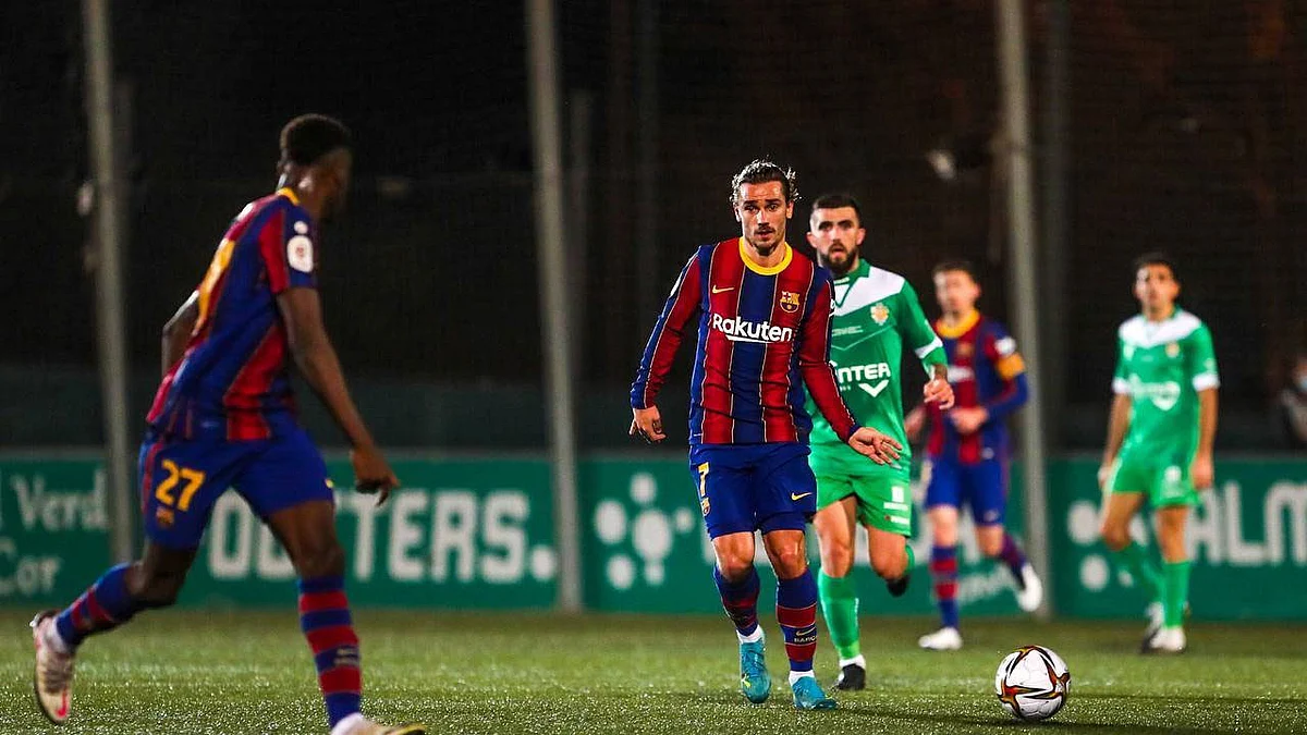 برشلونة ينهي مغامرة كورنيا ويتأهل لدور الستة عشر بكأس إسبانيا