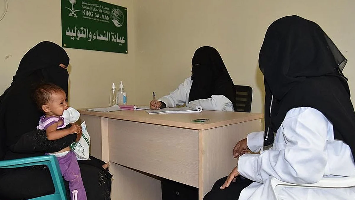 بالصور.. إغاثي الملك سلمان يواصل خدماته العلاجية لأهالي الجعدة بحجة اليمنية