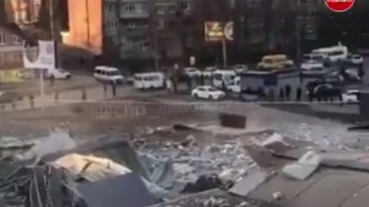 بالفيديو.. انفجار قوي في جنوب روسيا.. وسقوط مصابين