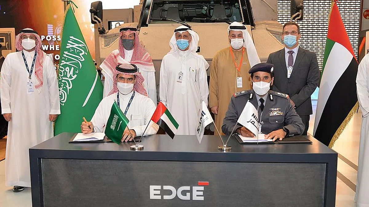 الشركة السعودية للصناعات العسكرية و«نمر» الإماراتية توقعان اتفاق تعاون