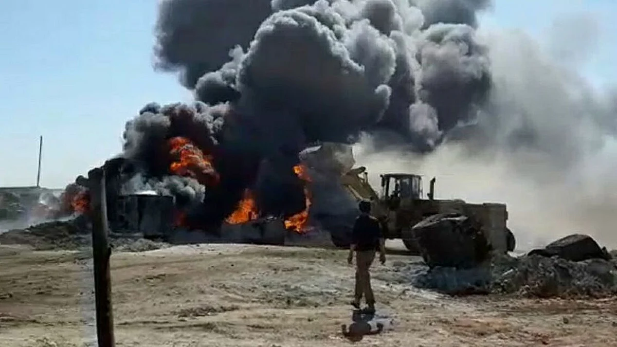 سوريا.. مقتل 4 أشخاص بسبب صواريخ استهدفت مصافي نفط في حلب