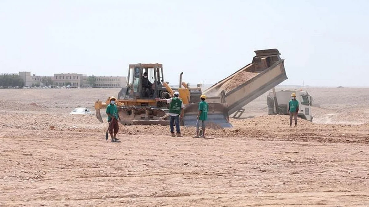 بدأ أولى مراحل مشروع مدينة الملك سلمان الطبية والتعليمية بالمهرة