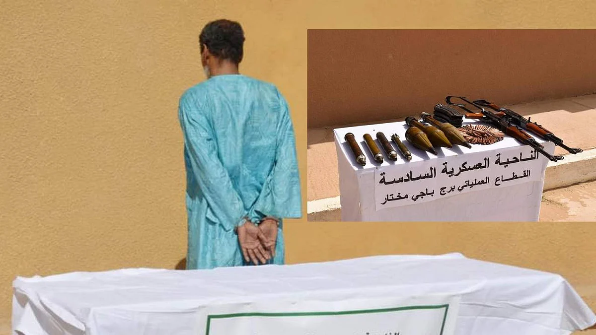 إحباط عملية إرهابية في الجزائر.. وضبط 5 عناصر وأسلحة وأجهزة إلكترونية