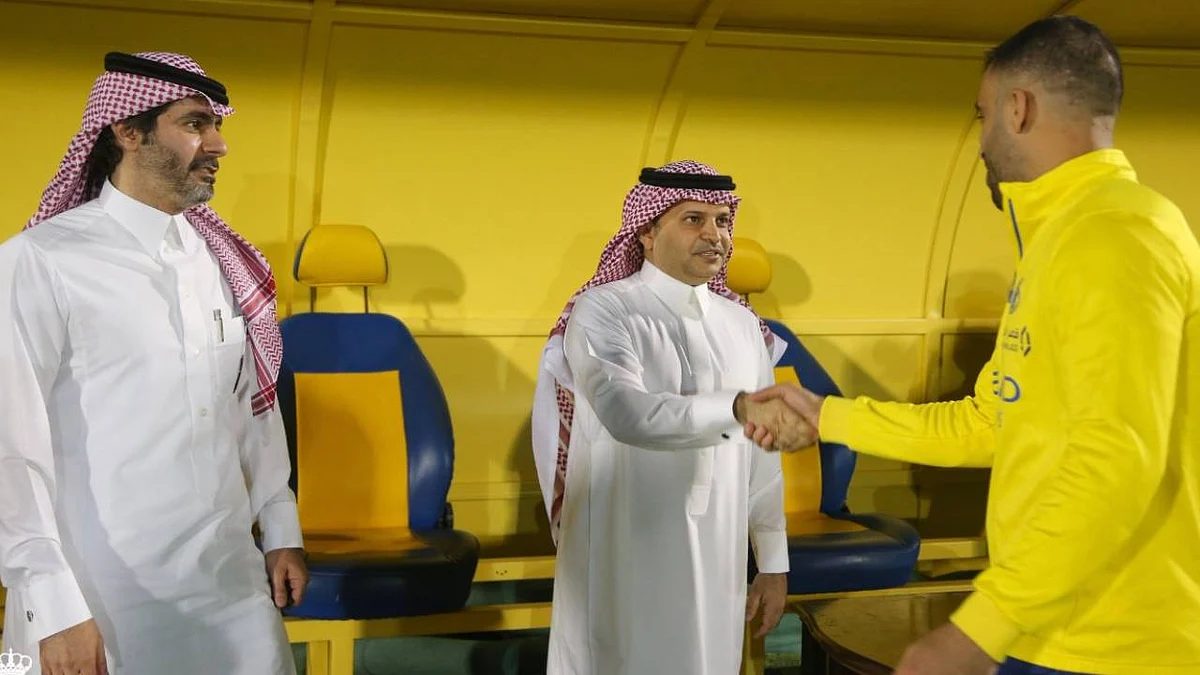 بالصور.. تعرف على أول محطات الرئيس الجديد لنادي النصر