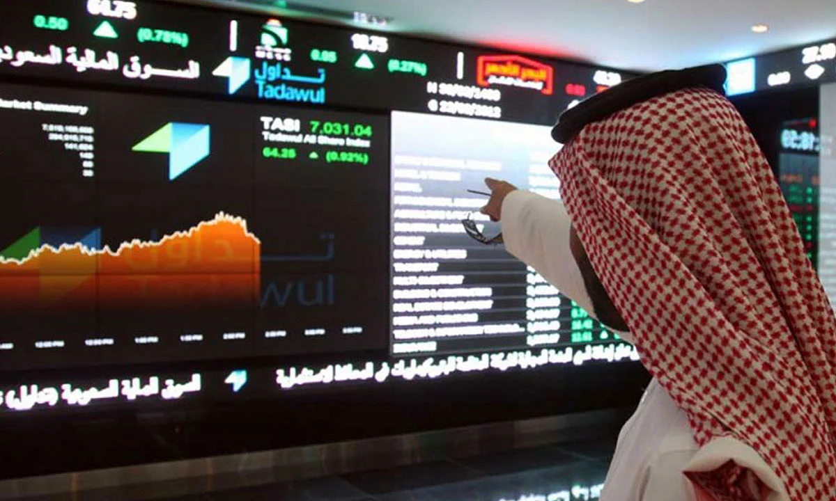 5 شركات تتصدر سوق الأسهم السعودية.. وإجمالي التداولات 7 مليارات ريال