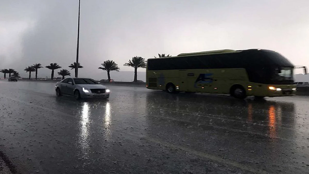 أمطار رعدية – أرشيفية