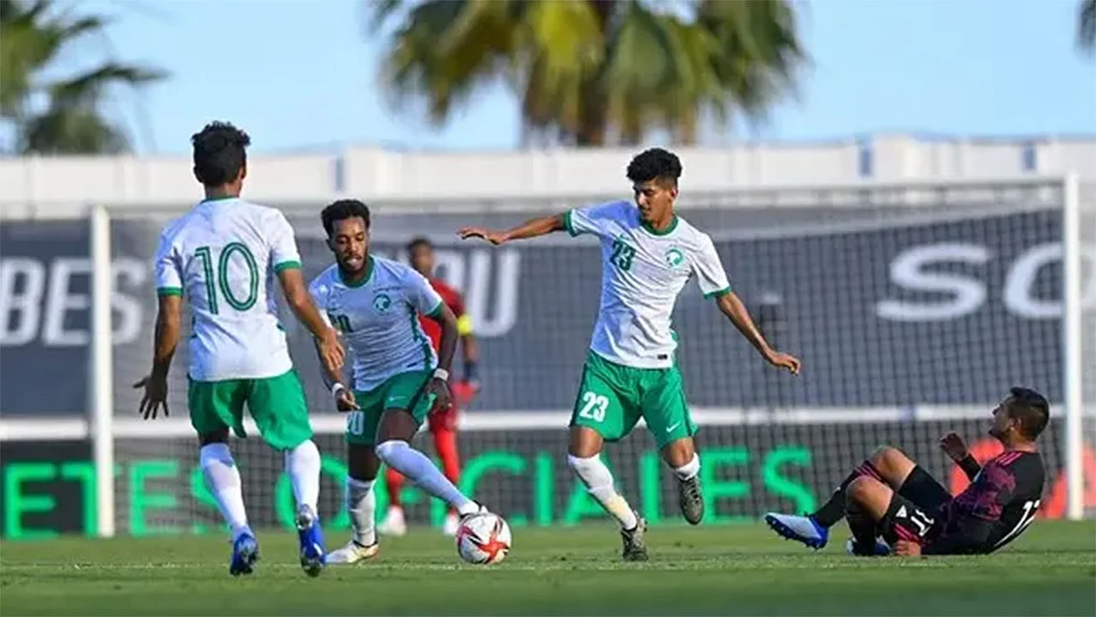 في الدقائق الأخيرة.. المنتخب الأولمبي السعودي يتعادل مع المكسيك