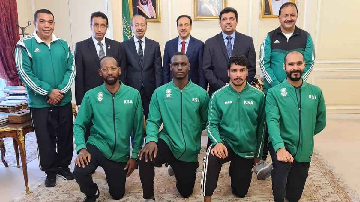 الكاراتيه السعودي يتألق في باريس.. والرويلي يبارك تذكرة طوكيو 2020