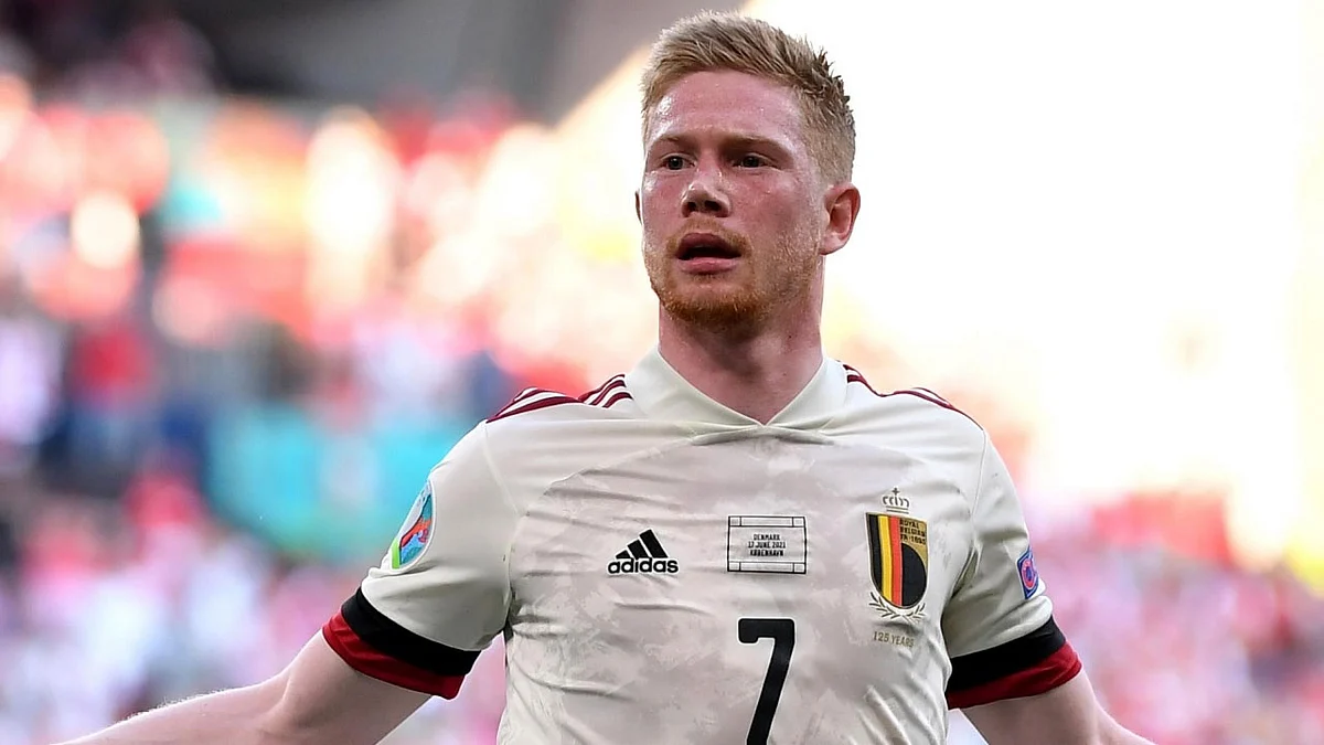 لاعب مانشستر سيتي دي بروين: إصابة الوجه أمر مزعج قليلًا