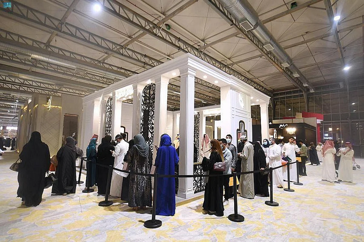 The perfume exhibition, the largest of its kind in the Middle East kicked off its activities to the Riyadh Season visitors at Riyadh Front area