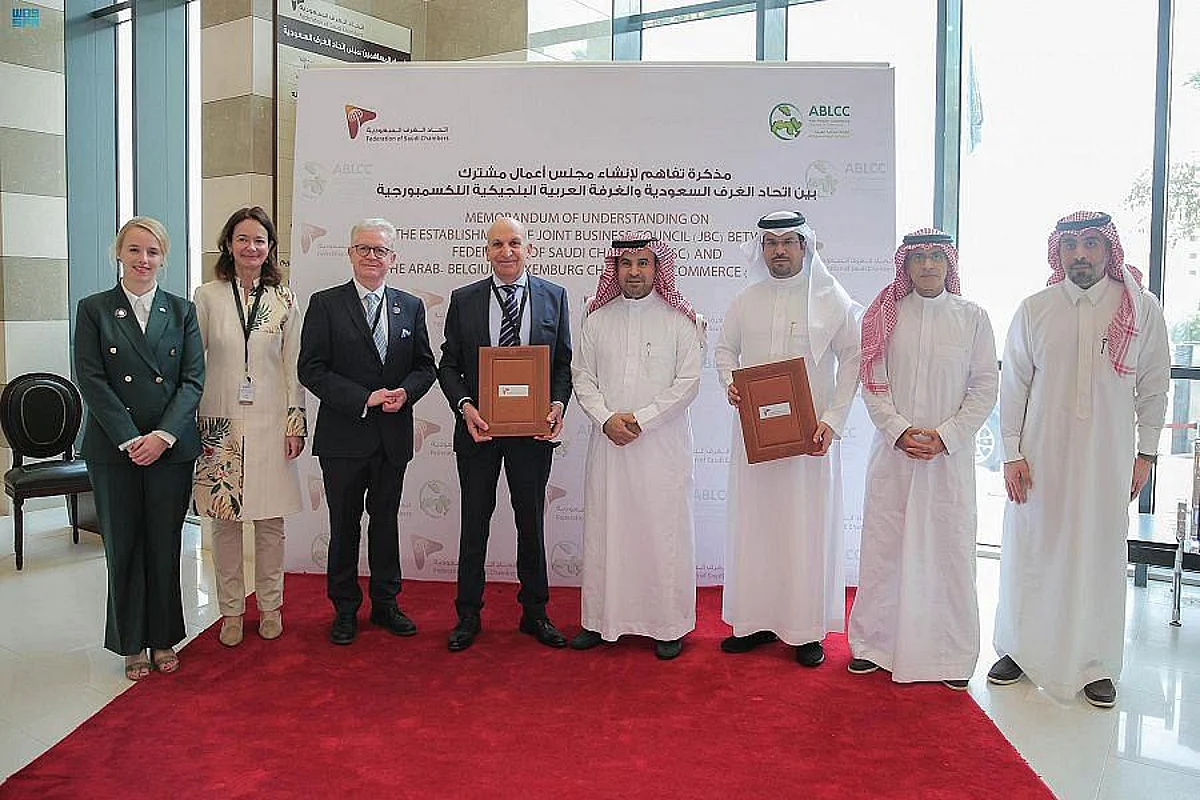 Federation of Saudi Chambers today signed a memorandum of understanding (MOU) with the Arab-Belgian-Luxembourg Chamber of Commerce