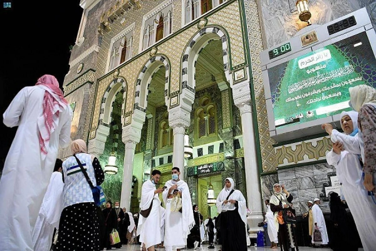61 gates for entry and exit of worshippers at Grand Mosque in Makkah