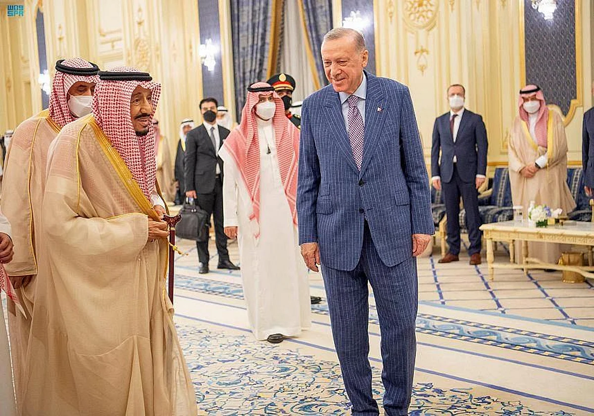 In Photos: King Salman Welcomes Turkish President