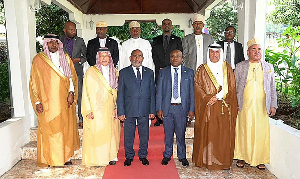 Saudi delegation visits Comoros, Madagascar