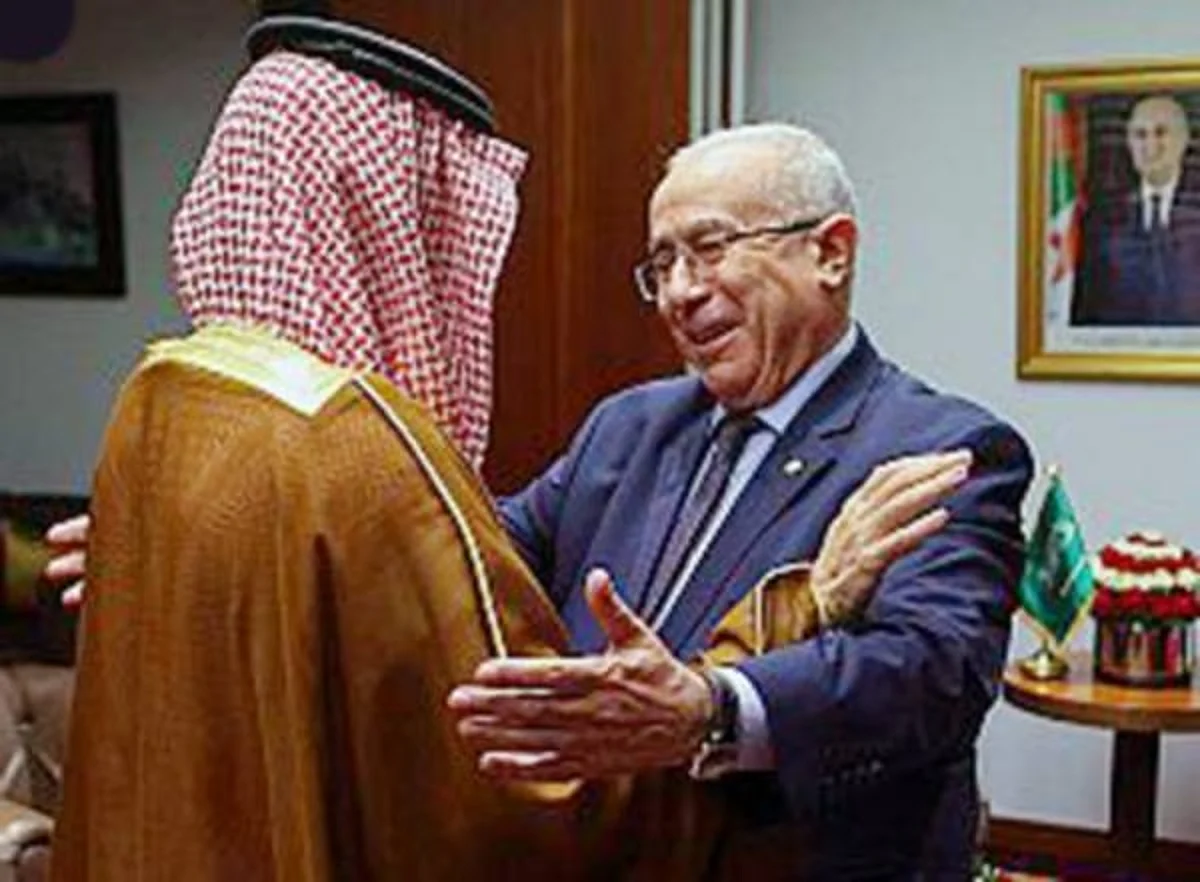 Prince Faisal, Lamamra review historical ties; discuss enhancing joint cooperation