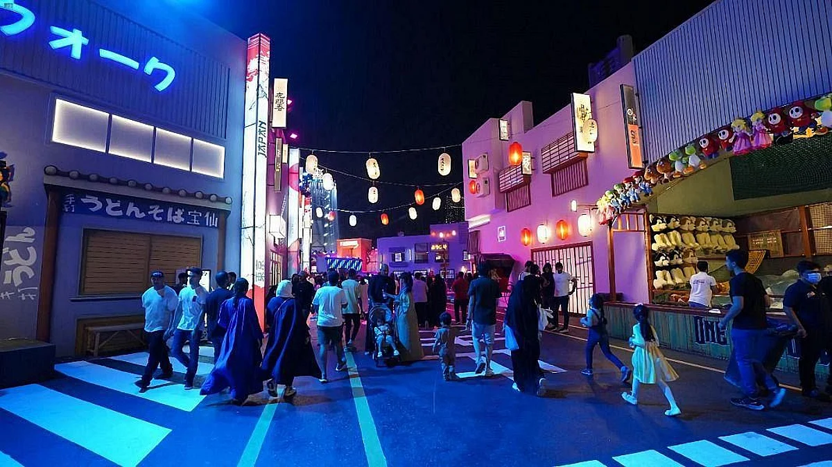 Jeddah Season 2022 launched the activities of the world's famous Japanese “Anime Village” in the “City Walk” zone