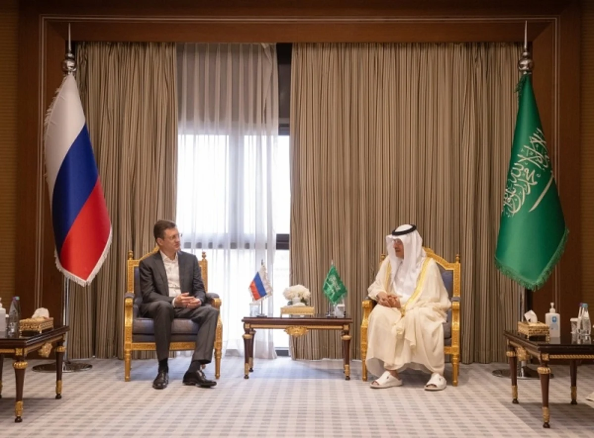 Saudi energy minister, Russian PM deputy discuss the Saudi-Russian Joint Committee