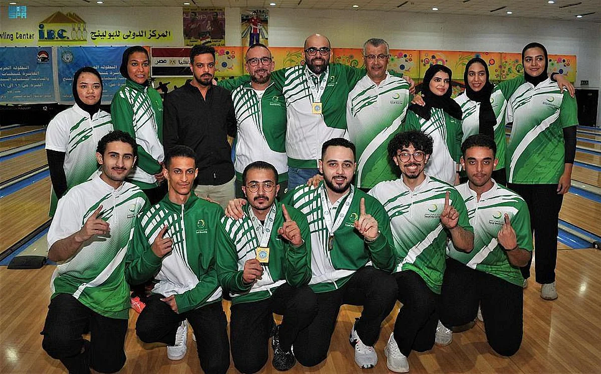 Bowling: Saudi Arabia Wins Gold in Doubles in Arab Championships in Cairo