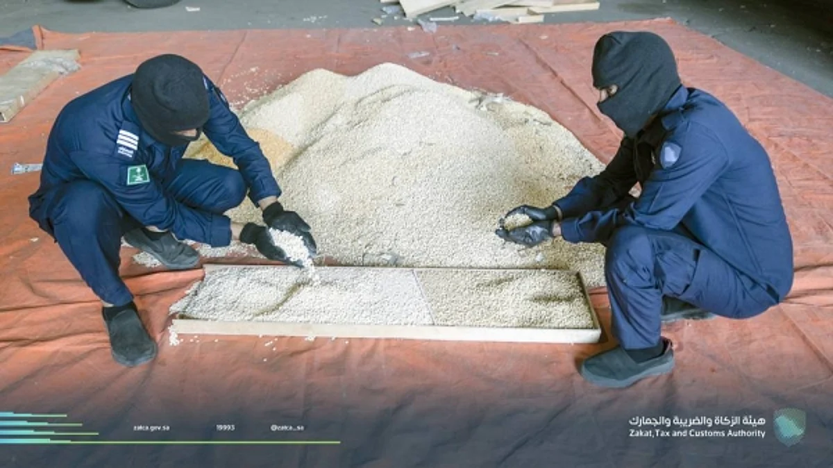 More than 3.2 million captagon pills thwarted in Jeddah port