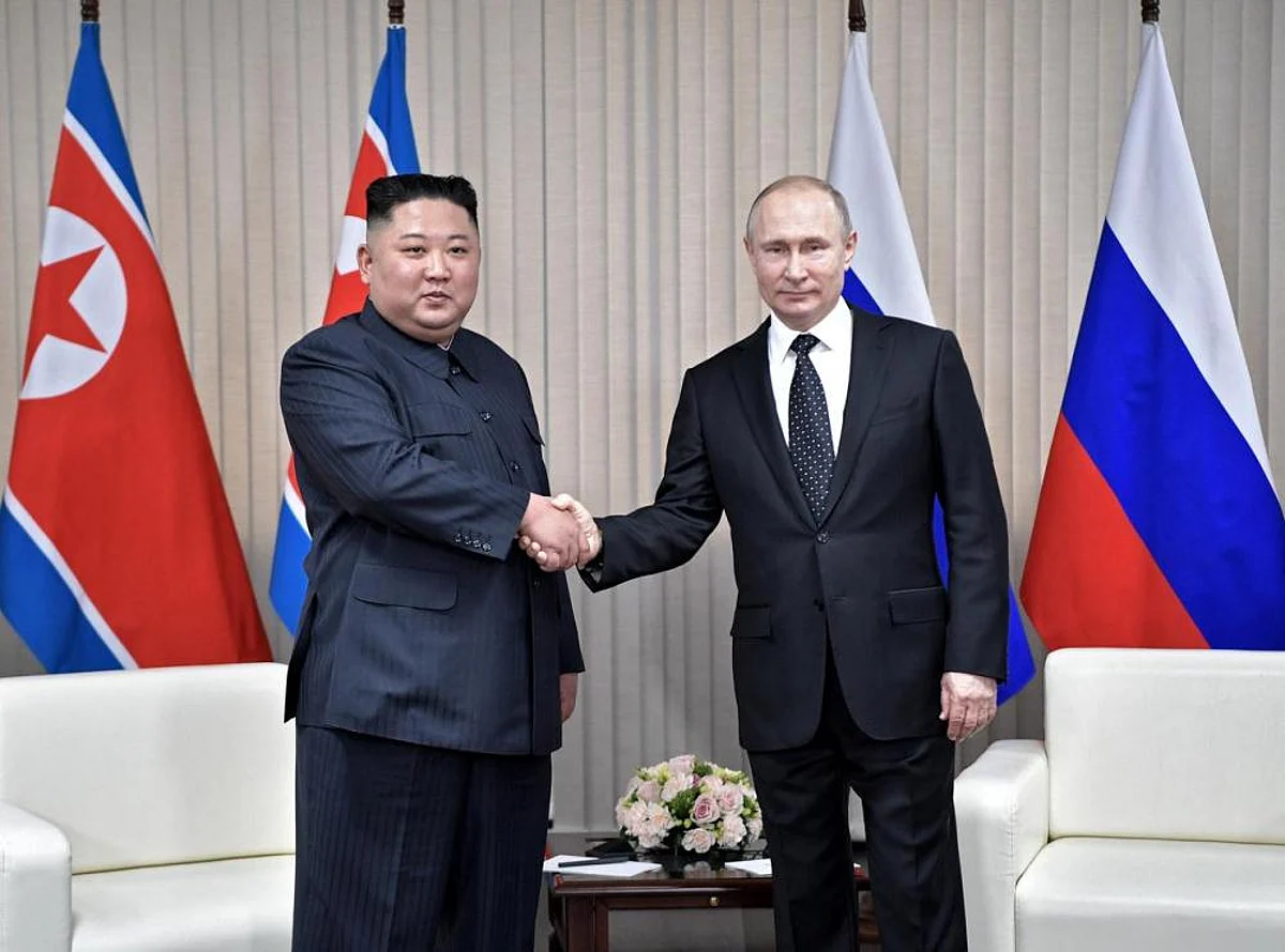 Putin’s first face-to-face talks with North Korean leader Kim Jong Un