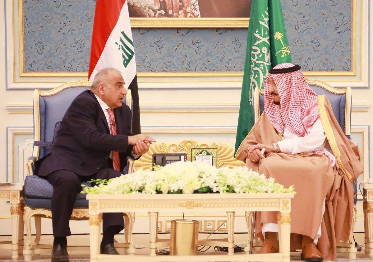 Saudi King Salman bin Abdulaziz & Prime Minister of Iraq