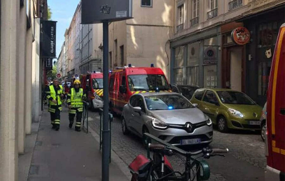 French police hunt suitcase bomber after blast in Lyon