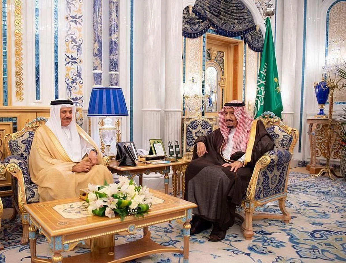 King Salaman welcomes Secretary General of Gulf Cooperation Council for Arab States