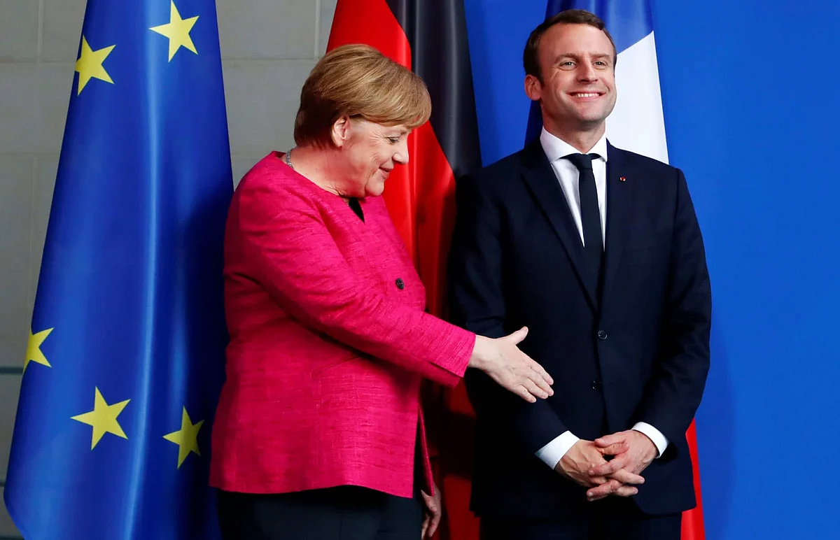 Merkel, Macron clash in search of "Mr or Ms Europe"
