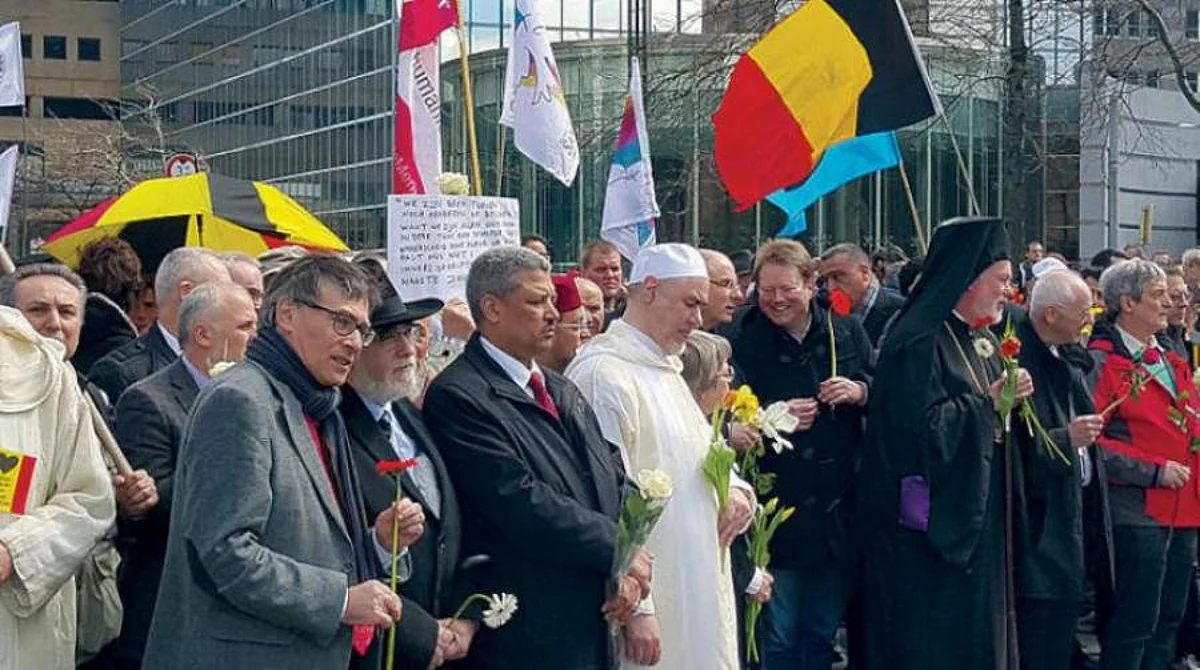 Muslims, Christians, and Jews showed up in massive numbers in Together-against-hatred march