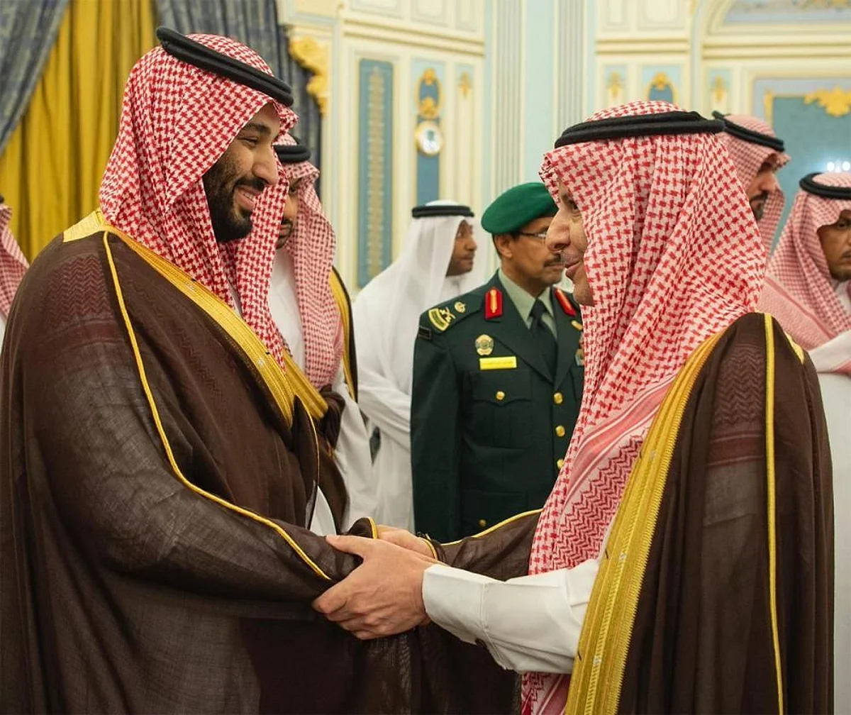 Saudi Arabia's Crown Prince Receives Well-Wishers on occasion of Ramadan