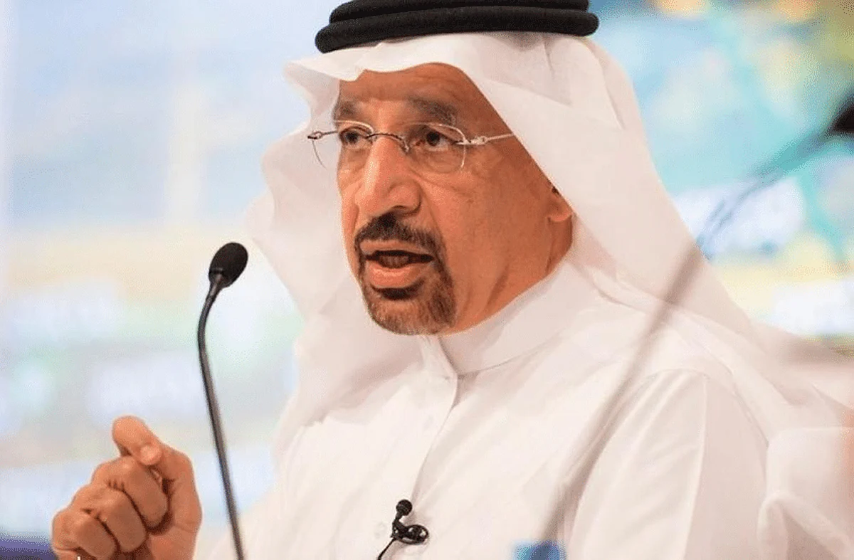 Saudi Arabia's Energy Minister Khalid al-Falih