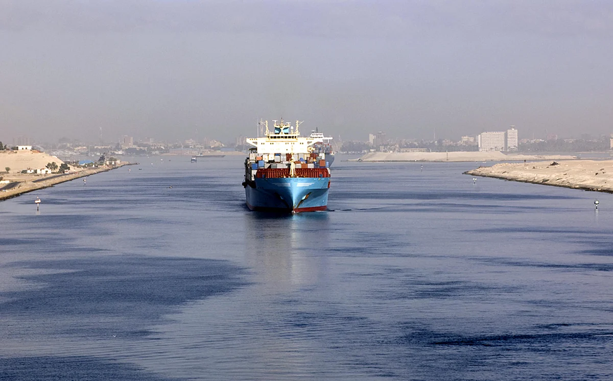 US carrier to deter Iran passes through Suez Canal
