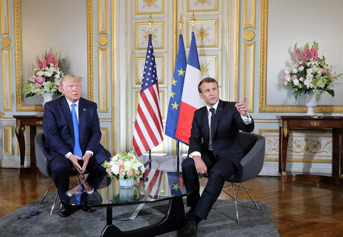 Macron confirms France, U.S. share common objective on Iran