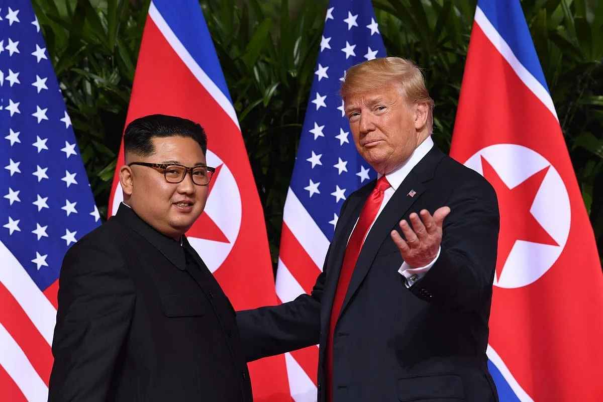 Trump holds historic meeting with Kim