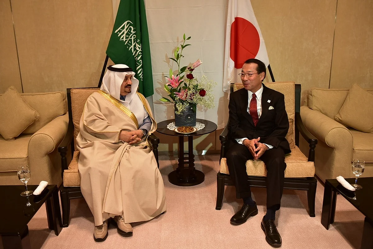 Saudi Arabia’s Minister of Culture meets Tokyo Governor