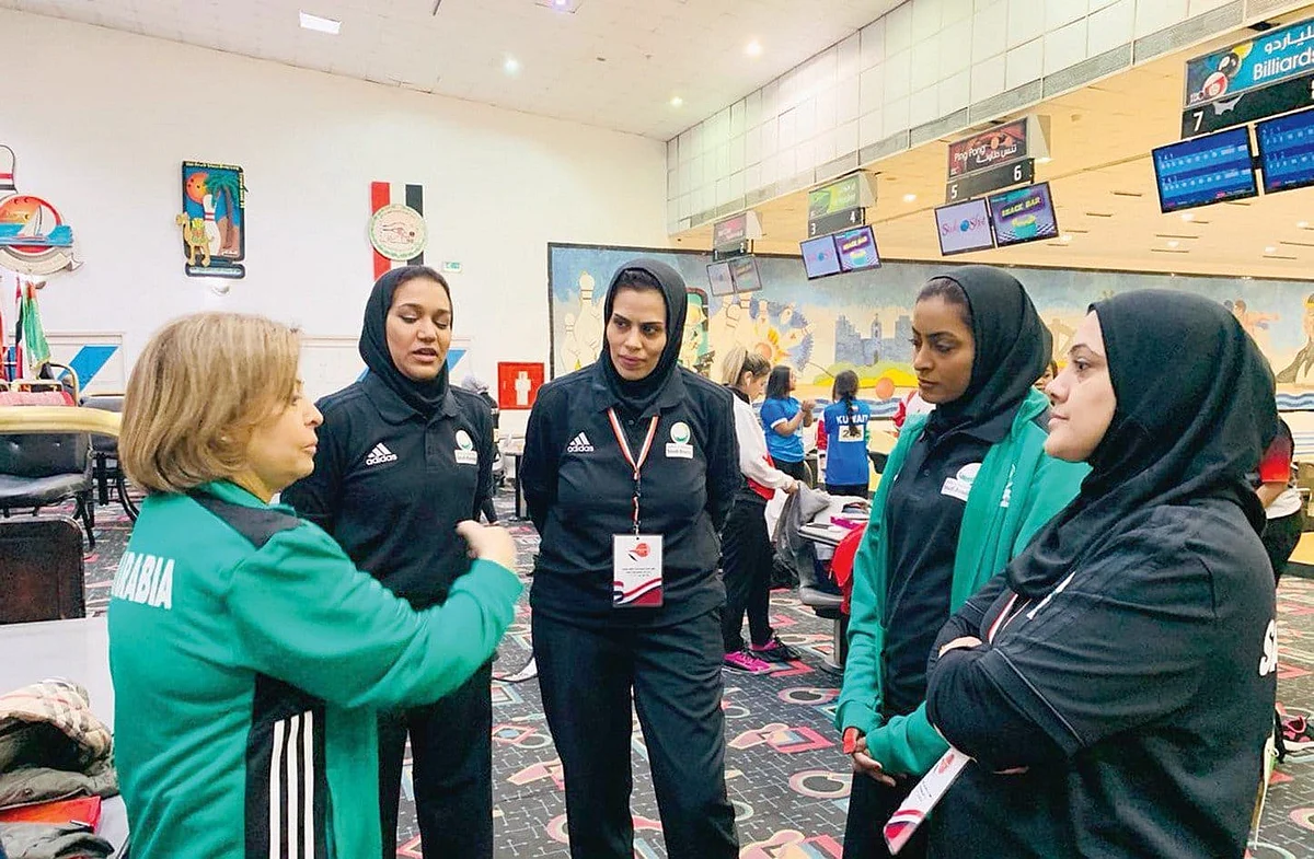 Six Saudi girls participate in the World Bowling Championship