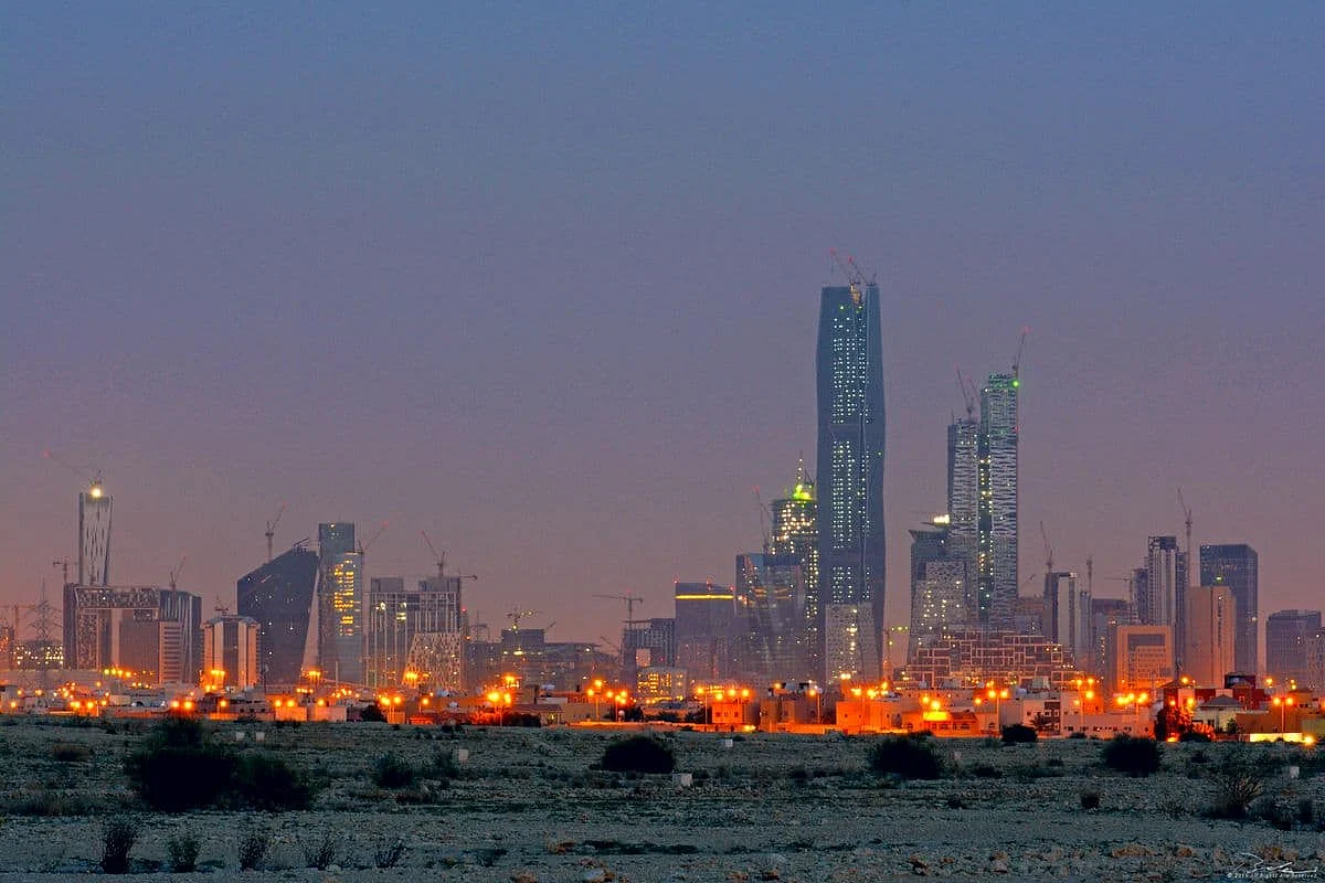Riyadh, the financial center of Saudi Arabia
