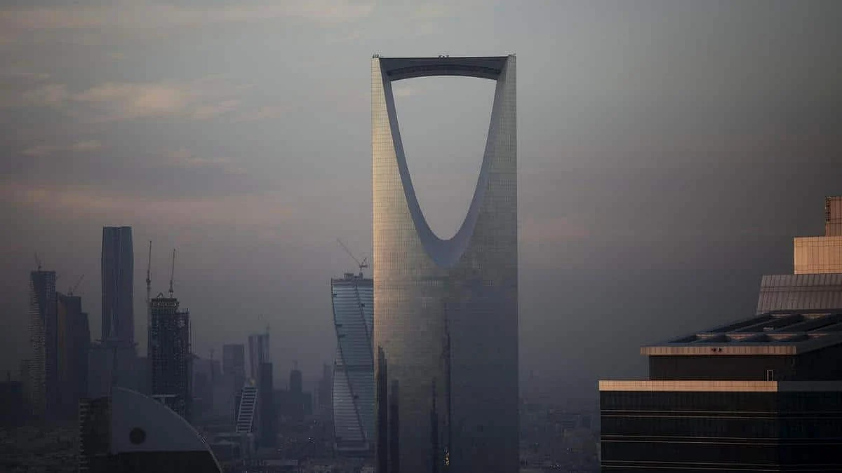 Kingdom Tower in Riyadh, Saudi Arabia. S&P confirmed its credit rating of Saudi Arabia