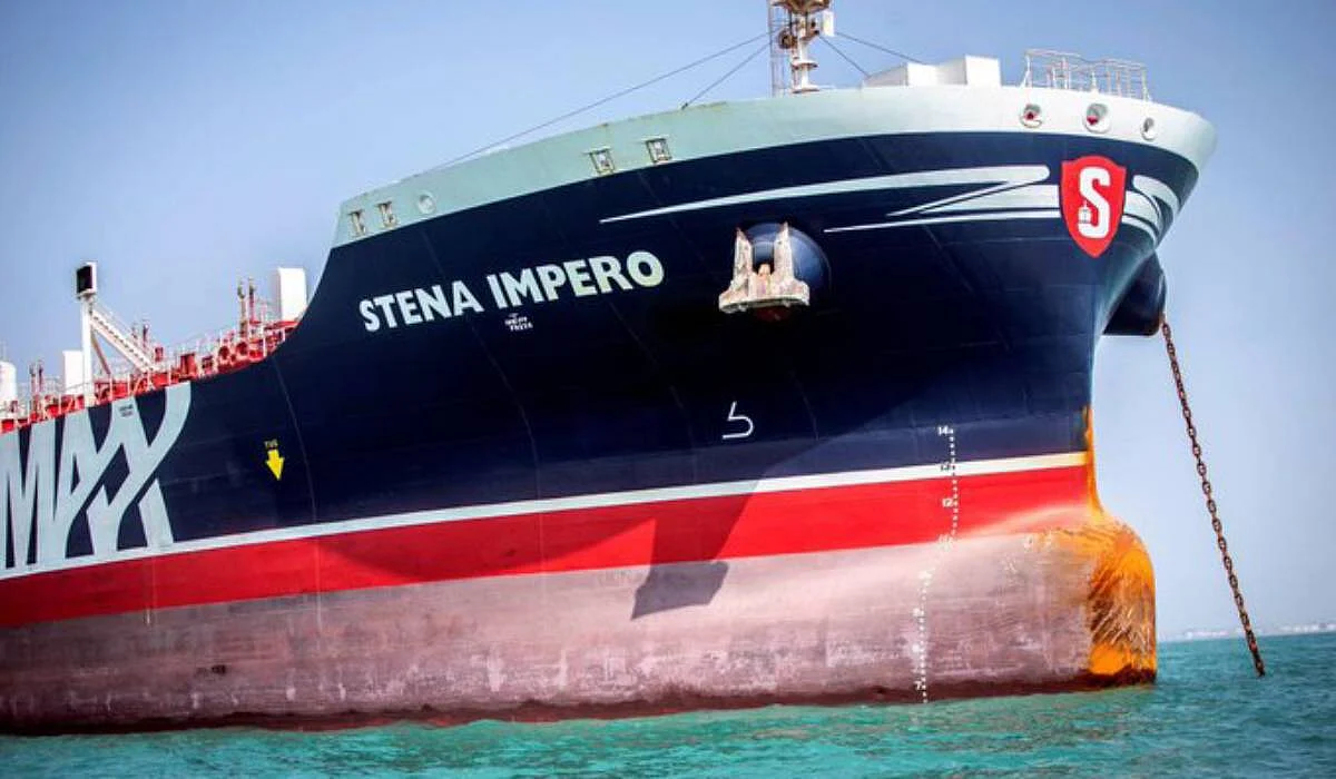 The British-flagged oil tanker, Stena Impero