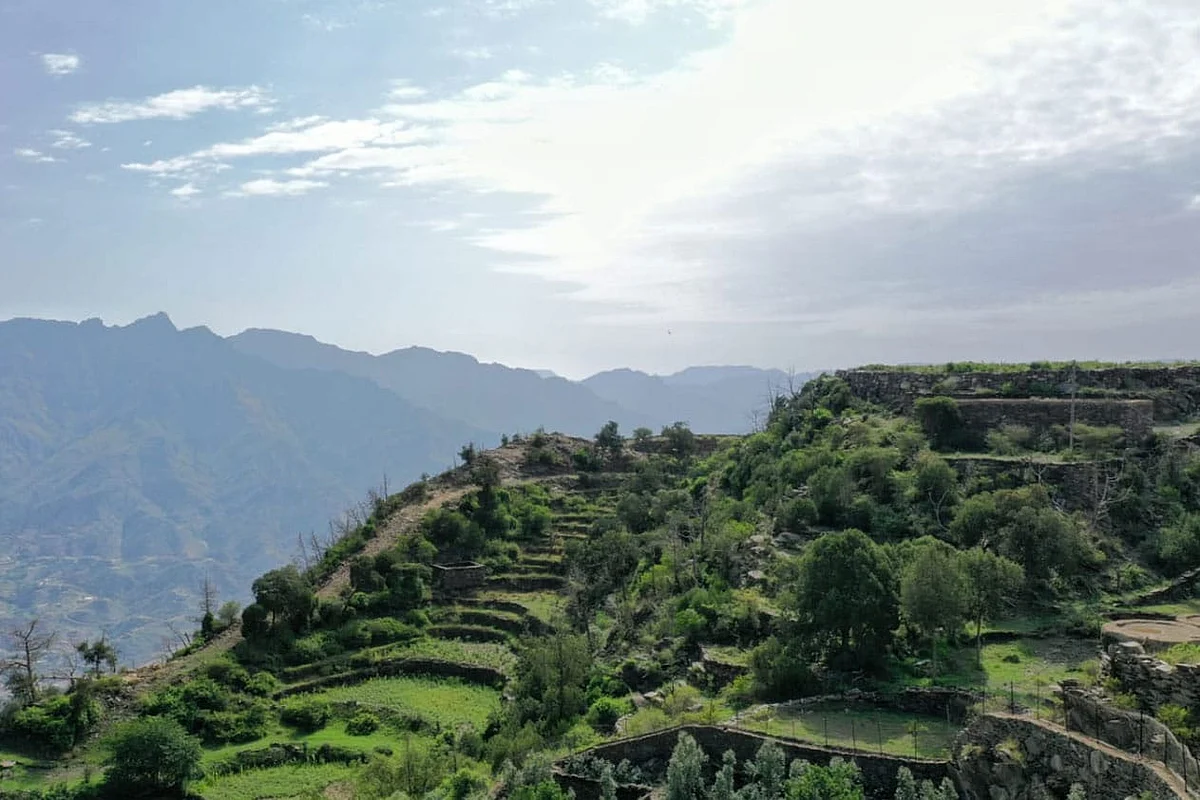 Addayer’s terraces