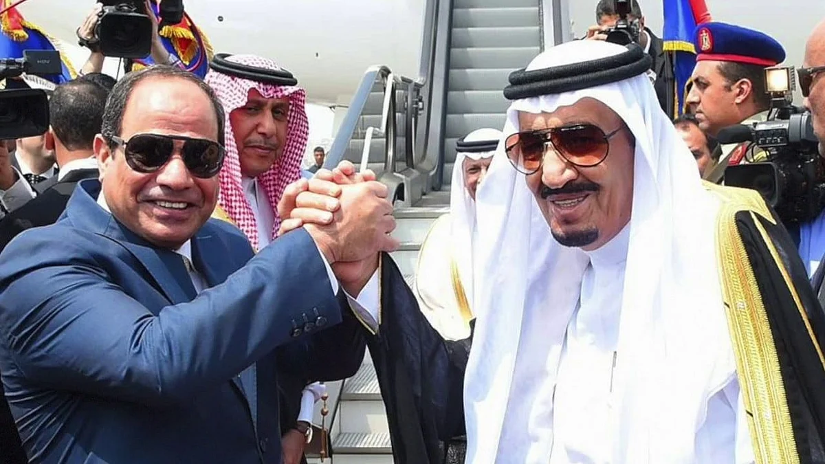 King Salman sends Message to Egyptian President