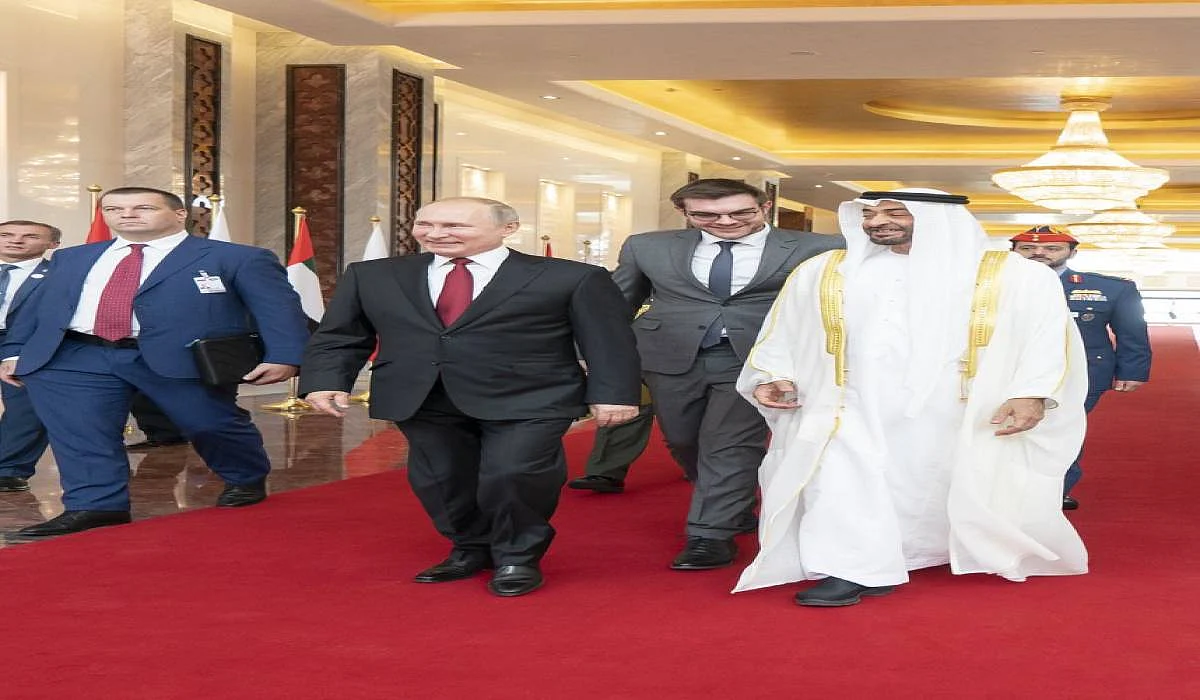 Sheikh Mohammed bin Zayed receives Putin in Abu Dhabi