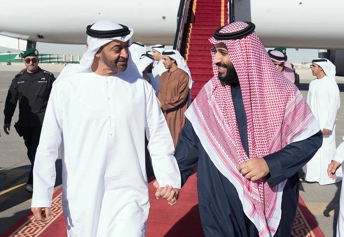 Saudi Crown Prince Arrives in UAE