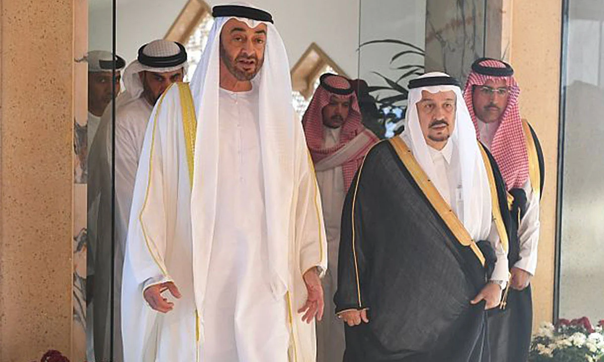 Abu Dhabi’s Crown Prince in Riyadh