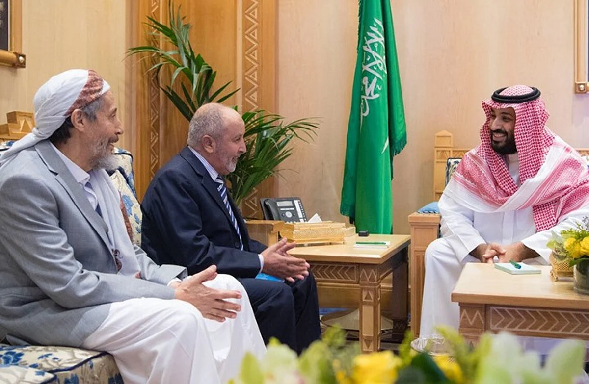 Saudi Arabia’s Crown Prince Meets with President of Yemen