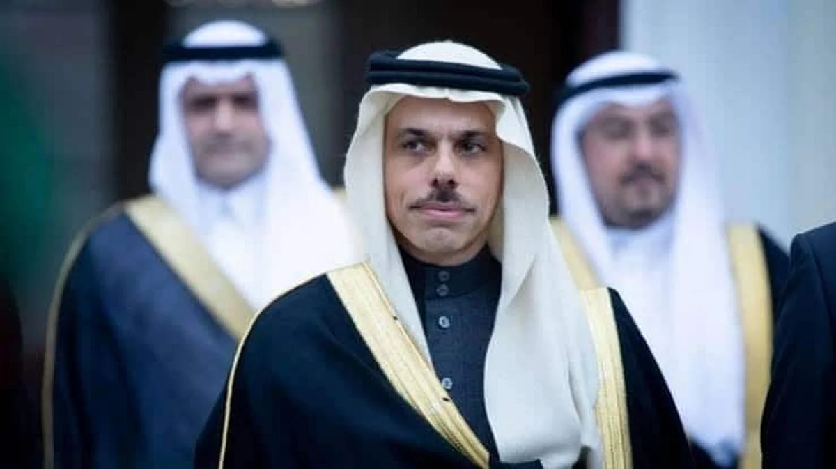 Saudi Foreign Minister Prince Faisal bin Farhan