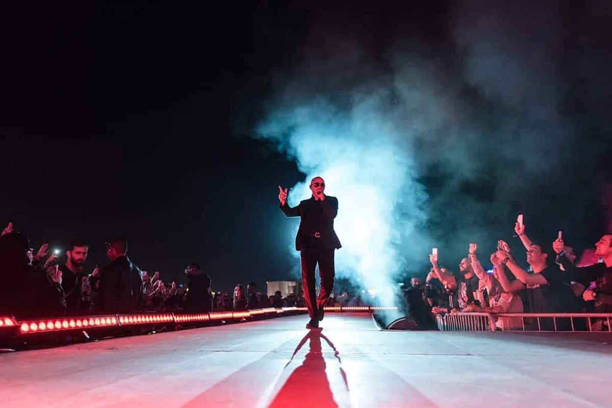 Pitbull at Diriyah Stage